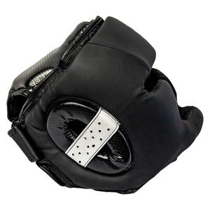 Protector de Cabeza de Boxeo Profesional Personalizado, Casco de Seguridad de Cuero Genuino, Cierre Ajustable con Gancho y Bucle, Ecológico y Ligero - Product Image 5