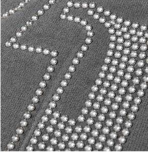 Sweat à capuche gris pour homme, coupe classique, avec logo WSI brodé, imprimé par décoloration, en polyester/coton, style streetwear, en molleton - Product Image 4