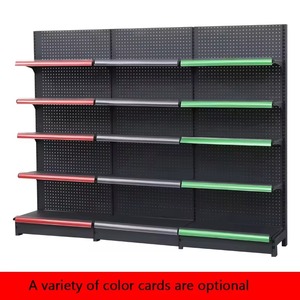 Estantes de Farmacia Verticales de Hierro Pulido de Doble Cara y Alta Resistencia, Exhibidor de Supermercado de 4 Niveles - Product Image 2