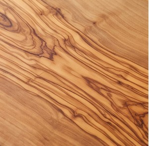 Planche à découper en bois d'olivier avec poignée, planche de service à grain naturel, planche à découper de cuisine - Product Image 3
