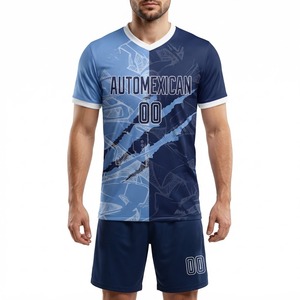 Uniforme de Fútbol Elite Personalizado por Sublimación, Conjunto de Camiseta y Pantalones Cortos de Fútbol de Alto Rendimiento, Ropa Deportiva Transpirable para Clubes y Ligas, OEM - Product Image 2