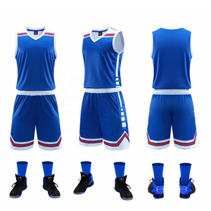 ชุดบาสเก็ตบอลขายส่งจากโรงงาน ชุดกีฬาคุณภาพสูง พิมพ์โลโก้และชื่อได้ตามสั่ง สำหรับผู้ชายและเยาวชน - Product Image 5