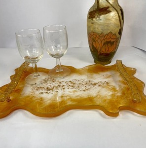 Beautiful Resin Tray Home Kitchen and <b>Table</b> Top Accessories Custom Size By Perfect Enterprises - Product Image 6