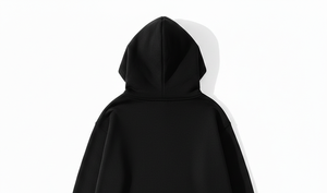 OEM Service Custom Logo Unisex Loose Fit Hooded Sweatshirt | Spring Warm Heat-Transfer Printed 100% Polyester Solid Breathable - Product Image 4