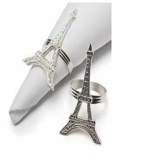 Anillo de Servilleta Metálico Ecológico y Duradero para Arreglos de Mesa, Bodas, Fiestas y Banquetes - Product Image 1