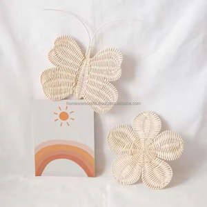 Juego de decoración de pared de ratán hecho a mano al por mayor, ligero, respetuoso con el medio ambiente, duradero, acento decorativo, proveedor de Vietnam - Product Image 3