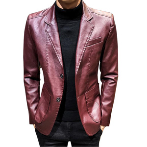 Chaqueta Acolchada KEVEN IMPEX KI-530 para Hombre, Corte Ajustado, Cuero PU, Impermeable, Color Sólido, Prenda Exterior Informal, Logotipo Frontal Personalizable, Otoño, EE. UU. - Product Image 3