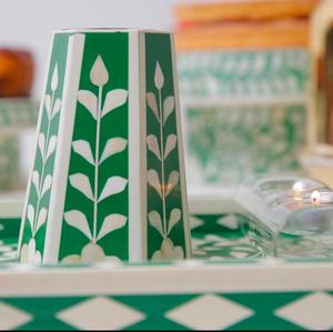 Quemador Bakhoor de madre perla de Color amarillo, incienso árabe, madre de perla, juego de Cajas de Regalo y bandeja Mubkhar para decoración Ramadan Eid - Product Image 3