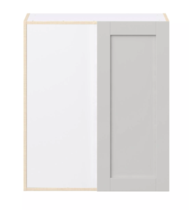 WBC2430 Wall White Shaker Blind <b>Corner</b> Kitchen <b>Cabinet</b> - Product Image 2
