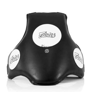 อุปกรณ์ป้องกันหน้าท้อง Fairtex ทำจาก PU พร้อมแผ่นป้องกันเอว ปรับระดับได้ โครงเหล็กคาร์บอนสูง สำหรับผู้ใหญ่ที่เล่นศิลปะการต่อสู้ - Product Image 1