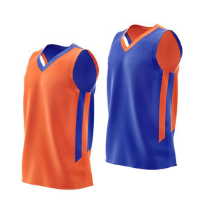 Camisetas de Baloncesto Transpirables Lavadas de Tallas Grandes, Personalizadas OEM al por Mayor, Reversibles, con Protección UV UPF 50, Ropa Deportiva que Absorbe la Humedad - Product Image 6