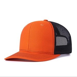 Hot Sale Formal 6 Panel Structured 100% Cotton Trucker Cap with logo Custom - Product Image 1