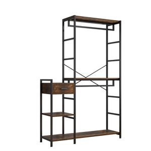 Armadio Indipendente Grande e Robusto per la Gestione dei Vestiti con Scaffali Multipli per la Camera da Letto - Product Image 3