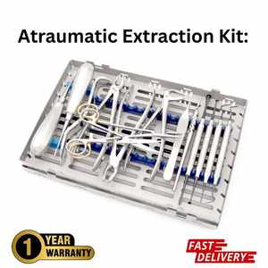 Kit de Instrumentos Quirúrgicos Astrin para Extracción Dental Atraumática, Juego de Instrumentos para Implantes, Acero Inoxidable, Autoclavable, Manual, CE - Product Image 4
