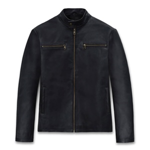 Chaqueta de Cuero para Hombre de Excelente Calidad con Diseño de Logotipo Personalizado, Ropa y Prendas de Vestir, Chaqueta de Cuero para Hombre - Product Image 1