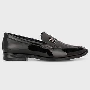 รองเท้าทางการสำหรับผู้ชาย |   รองเท้าแบบสวมพร้อมพื้นรองเท้าแบบนุ่ม |   ดีไซน์แบบไม่ต้องผูกเชือก สวมใส่สบายและมีสไตล์ เหมาะสำหรับใส่ทำงานในออฟฟิศ - Product Image 4