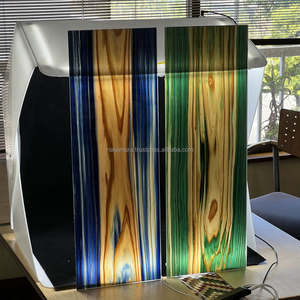 IRODORITAI <b>ACRYLIC</b> Translucent Dyed Wood Veneer <b>Acrylic</b> Panel for Modern Backlit Interior Decoration Easy Hotels Hospitals - Product Image 6