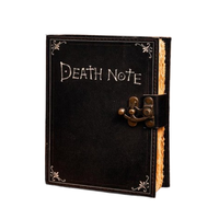 Journal en cuir gothique sombre fait main, Grimoire des Ombres rechargeable, Carnet vintage à bords festonnés, Cadeau