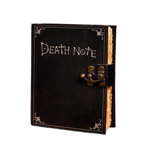 Diario de Cuero Gótico Oscuro, Libro de Sombras Hecho a Mano, Grimoire Recargable, Diario de Papel con Borde Rústico Vintage, Regalo - Product Image 1