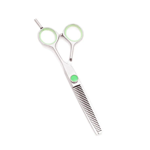 Ciseaux de coiffure double face en acier inoxydable avec logo personnalisé, outils de barbier durables de haute qualité pour usage domestique - Product Image 5