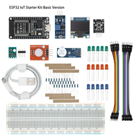 Kit de démarrage IoT ultime JYJDDIY ESP32, pack de capteurs pour maison intelligente, OLED, RFID, relais, MmWave, DHT11, apprentissage STEM, projet électronique DIY