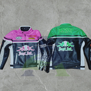 Custom Men's Motorbike <b>Motorcycle</b> <b>Leather</b> Protection <b>Jacket</b> Customized <b>Leather</b> <b>Jacket</b> Men's Racing <b>Armored</b> <b>Jacket</b> - Product Image 2