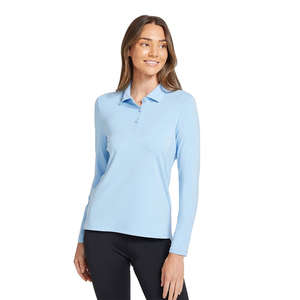 Buy Now Wholesale Regular Fit Button Collar Quick Dry Polo Shirt Best Quality Polo t Shirts For Womens in Custom Size & Colors - Product Image 1