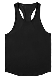 รับผลิตเสื้อกล้ามออกกำลังกายผู้ชายแบบขายส่ง OEM ผ้าตาข่าย 180 GSM ผลิตจำนวนมากภายใต้แบรนด์ของคุณเอง - Product Image 4
