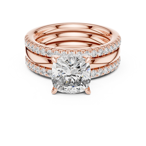 Anillo de Diamante Moissanita de Plata de Ley 925 de Calidad de Exportación, Venta al por Mayor Directa de Fábrica - Product Image 1