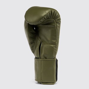 Guantes de Boxeo Fly Pro de Competición Premium de Moda, Color Verde Oliva, Cuero Vacuno, Guantes de Sparring Fly, Precio Bajo, Nuevo Modelo - Product Image 3