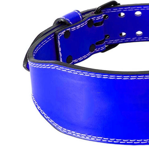 Ceinture de musculation en cuir respirante et personnalisable de haute qualité, support lombaire durable pour l'haltérophilie - Product Image 5