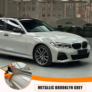 Película Protectora de Pintura Automotriz <span class=keywords><strong>Brooklyn</strong></span> Grey Premium TPU de Color PPF, Uso en Seco y Húmedo, Garantía de 10 Años, Autoregenerable, Cambia de Color - Product Image 2