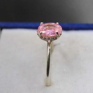 Nature Inspired Luxury Vintage IGI Certified Morganite Engagement <b>Ring</b> Sets 2PCS Sterling Silver Daily Wear Wedding <b>Rings</b> - Product Image 2