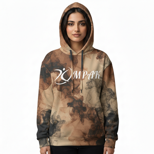Sweat à capuche unisexe surdimensionné de mode hivernale haut de gamme avec impression par sublimation et broderie de haute qualité pour un style décontracté urbain - Product Image 1
