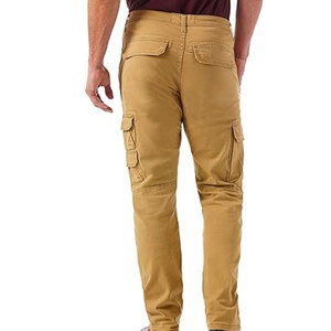 กางเกงคาร์โก้ผู้ชายแฟชั่นทันสมัย ทรงเข้ารูป ผ้าใส่สบาย น้ำหนักเบา เหมาะสำหรับใส่ลำลอง - Product Image 2