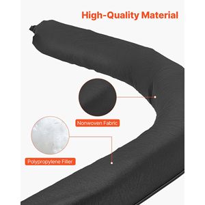 Filtro a calza per sedimenti diametro 5 Rivestimento in Polipropilene Efficiente per il Controllo dell'Erosione, Geosintetico in Argilla, Copertura 3x3 Metri - Product Image 3