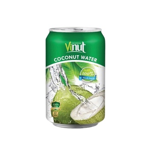 Agua de coco pura NFC OEM ODM Etiqueta Privada bebida Mfr Vietnam fábrica formulación personalizada 330ml Alu Can 24 latas CTN - Product Image 1