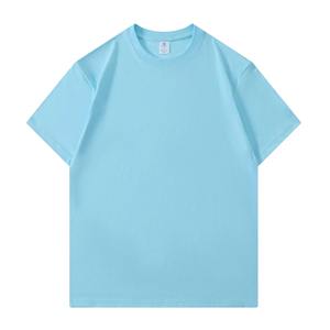 OEM Men's <b>Extra</b> <b>Large</b> Sports Wear T-Shirt Customizable Wholesale Casual Black White Loose Knitted Eco-Friendly Solid Plain Dyed - Product Image 4