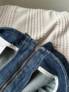 GRACE COLLECTION Women's <b>Denim</b> Mini <b>Skirt</b> Pencil Silhouette Medium Stonewashed Casual Winter Breathable Eco-Friendly Solid - Product Image 2