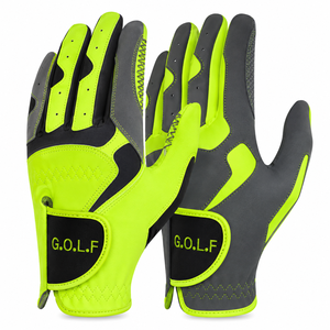 Guantes de Golf G.O.L.F Unisex de Cuero Genuino, Dedos Completos, Antideslizantes, Cierre de Gancho y Bucle, para Deportes y Pesca - Product Image 1