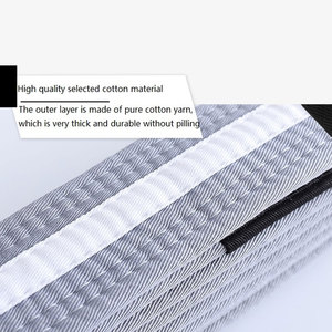 Wholesale Men's Karate <b>Belts</b> 100% Cotton Customizable Martial Arts Wear Front Logo Heat-Transfer Printed Sporty Breathable Quick - Product Image 4