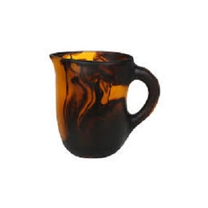 Carafe en résine artisanale de luxe écologique, design classique, poignée, non toxique, passe au micro-ondes, pichet décoratif pour servir dans la cuisine - Product Image 1