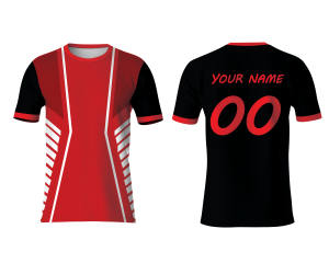 Camisetas Sublimadas con Impresión Personalizada |   Camiseta Ligera de Punto de 180g, Cuello Redondo, Diseño Sólido, Secado Rápido y Transpirable - Product Image 1