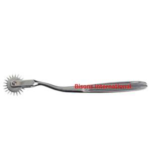 Herramienta de Prueba de Reflejos Neurológicos con Rueda de Wartenberg Manual de Acero Inoxidable BISONS - Product Image 1