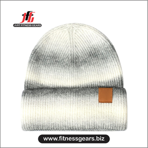 JUST FITNESS GEARS Customized Y2K Style Letter Pattern Acrylic Beanie <b>Hats</b> Breathable Waterproof Sublimation Printed Unisex - Product Image 1