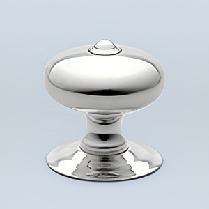 Classic <b>Brass</b> Cabinet Knobs Round Back <b>Plate</b> Furniture Hardware Modern Design Nickel Polished Dressers Drawers Dummy Style Pulls - Product Image 1