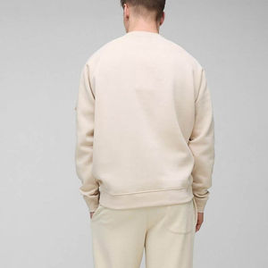 Sudadera de Hombre de Alta Calidad, Personalizada, 100% Algodón Sostenible, Corte Holgado, Costuras Visibles, Cuello Redondo, para Otoño - Product Image 2