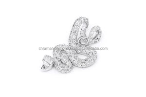 2025 Trending Unique 10K <b>Solid</b> <b>Gold</b> Moissanite Custom Attacking Snake Hip Hop Animal Jewelry Fine <b>Pendant</b> Trendy Unisex - Product Image 4