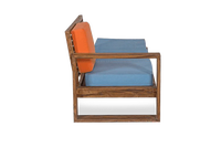 Canapé d'angle convertible extensible en bois de Sheesham massif, moderne et luxueux, personnalisé pour salon, villa, école
