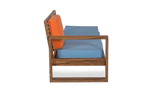 Sofá Esquinero Extensible y Convertible de Madera Maciza de Sheesham, Moderno y de Lujo, Personalizado para Sala de Estar, Villa o Escuela - Product Image 4